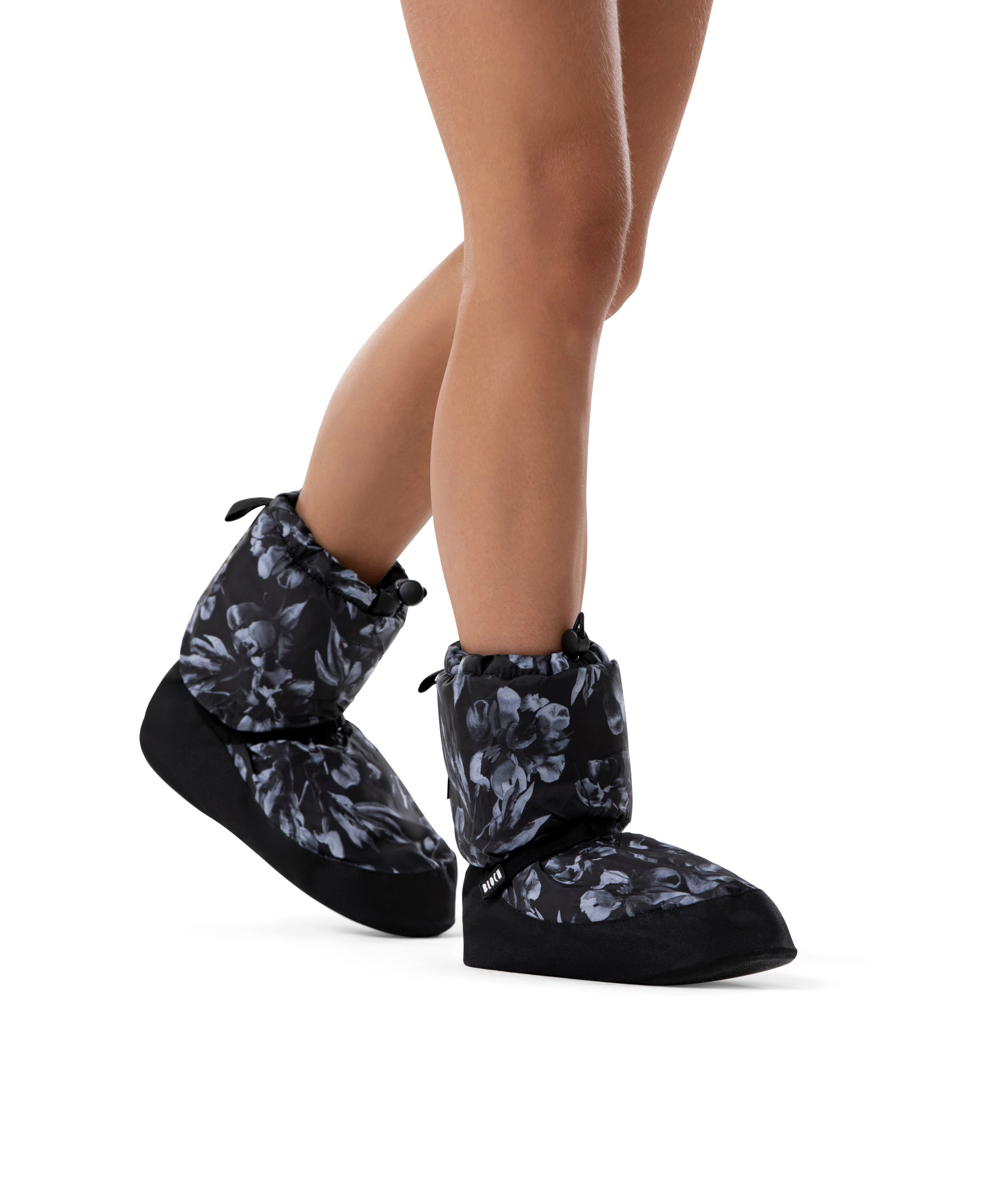 Bloch/Mirella Bloch Floral Print Warm Up Booties - IM009BP