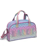 Danshūz B24501 Hearts Rainbow Duffle