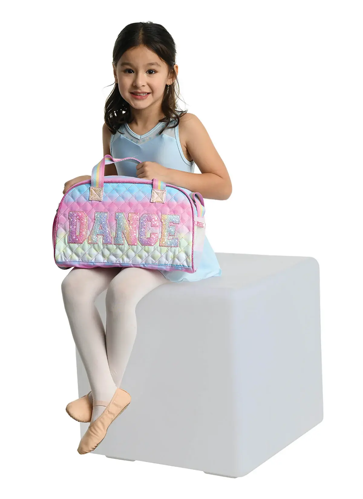 Danshūz B24501 Hearts Rainbow Duffle