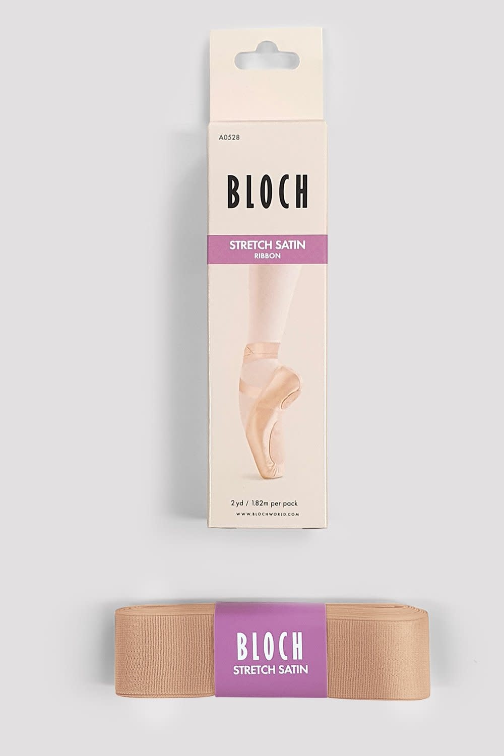 Bloch/Mirella A0528 Stretch Satin Ribbon