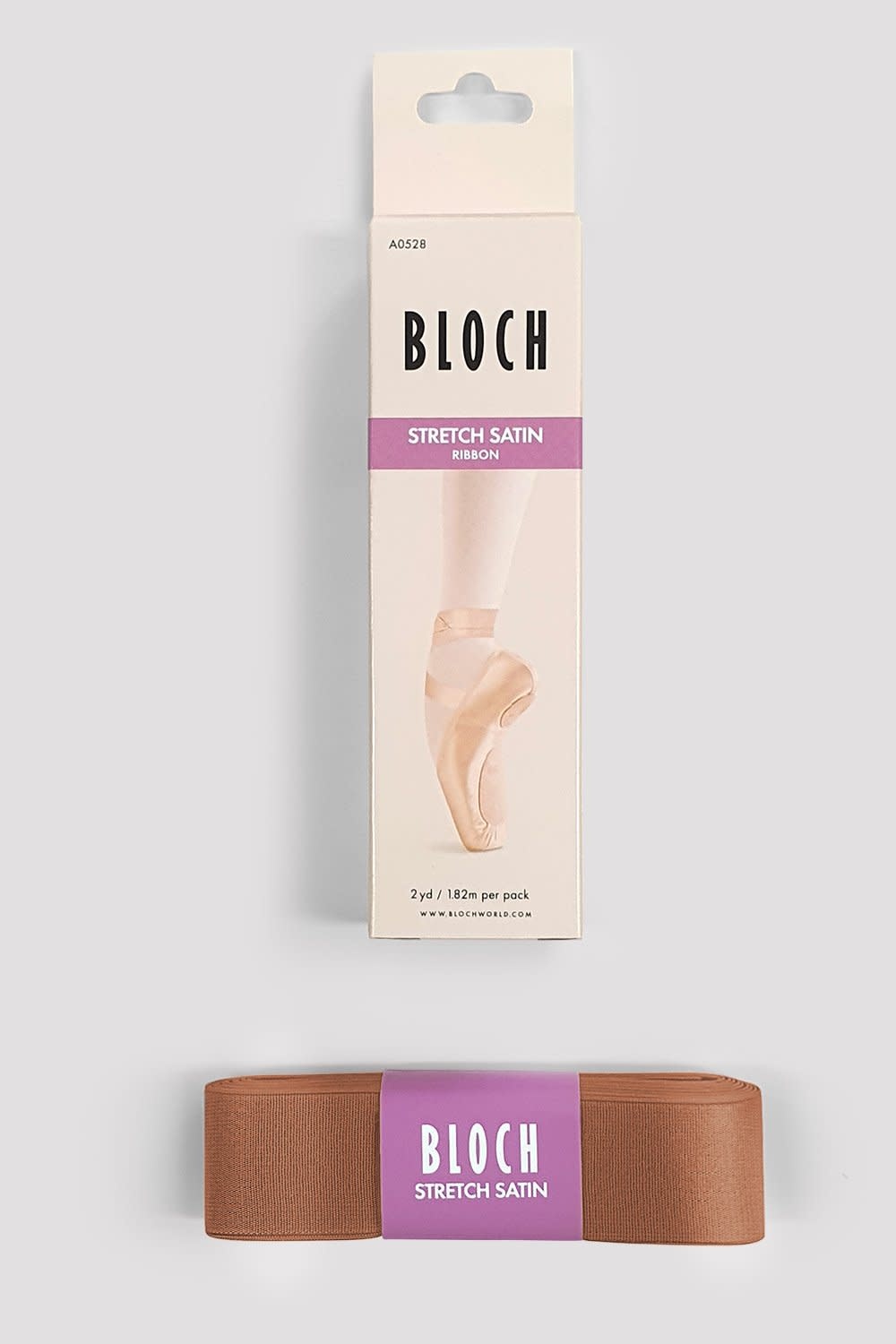Bloch/Mirella A0528 Stretch Satin Ribbon