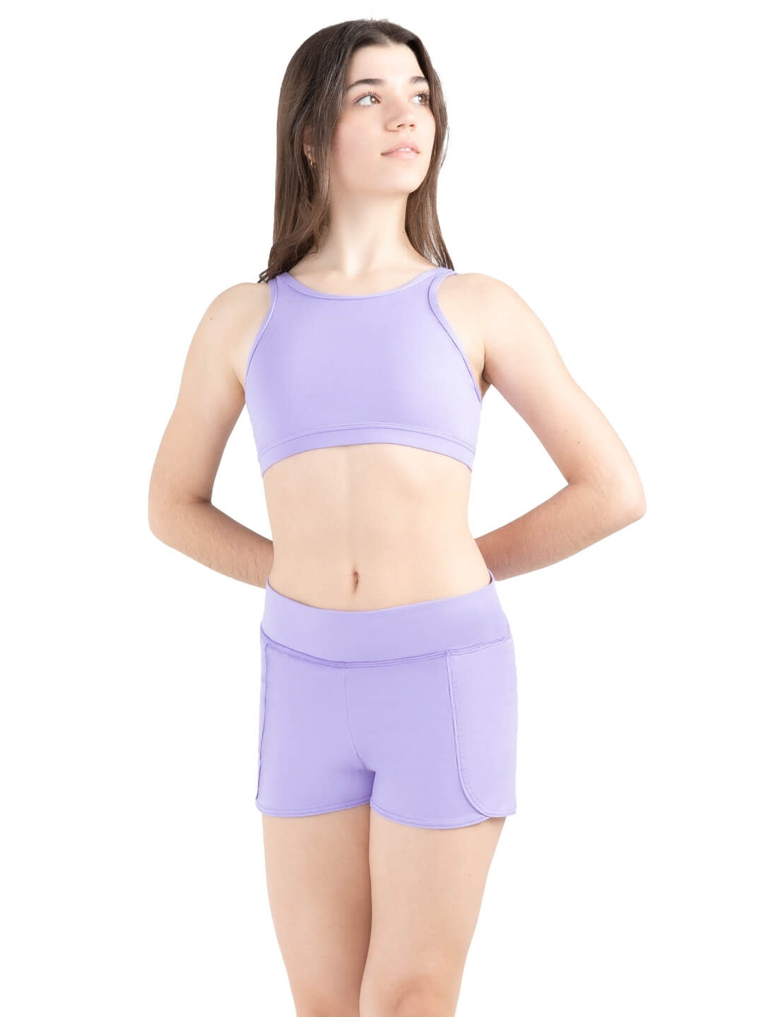 Capezio Short w/ Built in Brief - SE1081C