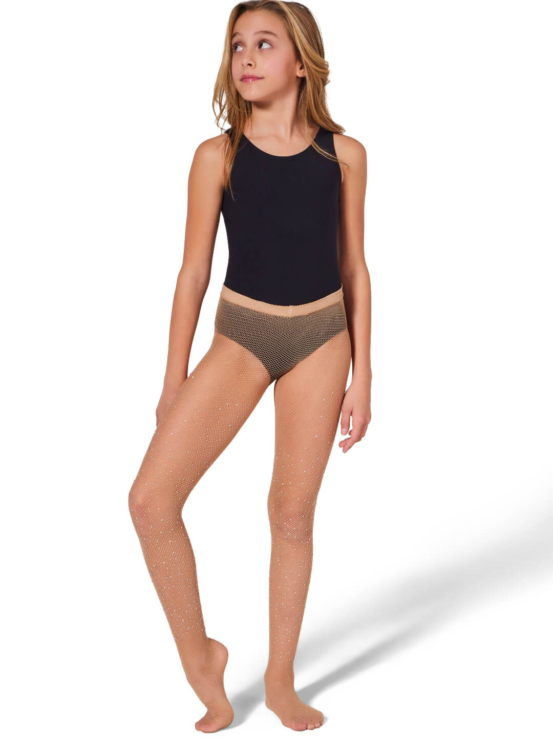 Capezio 3505C All-Over Rhinestone Tight