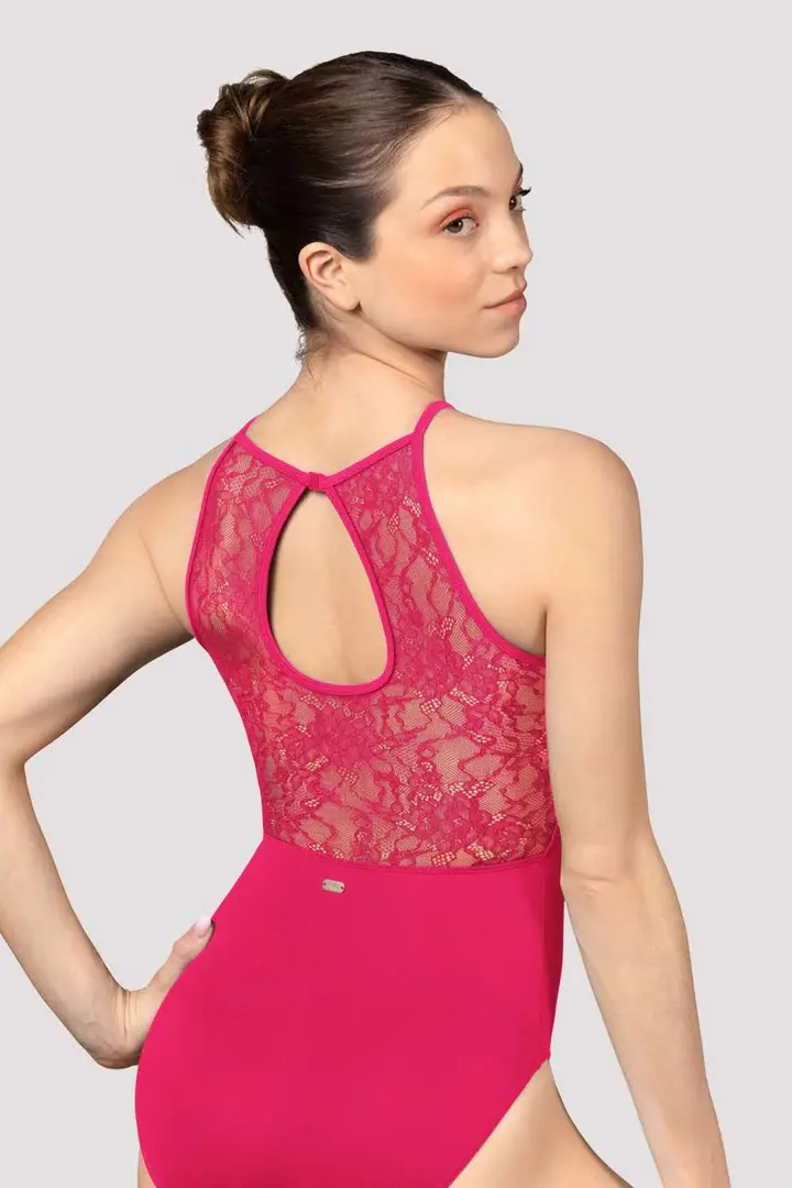 Bloch/Mirella M3120TM LACE HALTER LEO