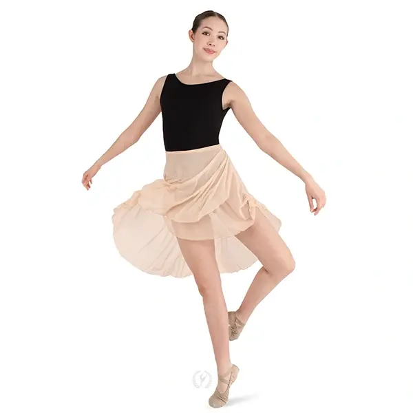 Eurotard 41136  Dramatic Mesh Wrap Skirt