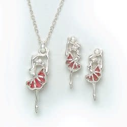 DASHA 5504 Dancer Necklace & Earring Set