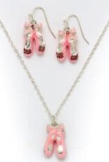 DASHA 5502 3D Shoe Necklace/Earring Set