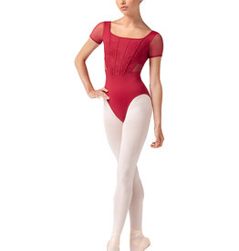 Bloch/Mirella Ladies Olivia Floral Cap Sleeve Leotard