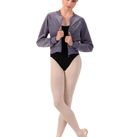 Bloch/Mirella Ladies Amanda Velvet Bomber Jacket