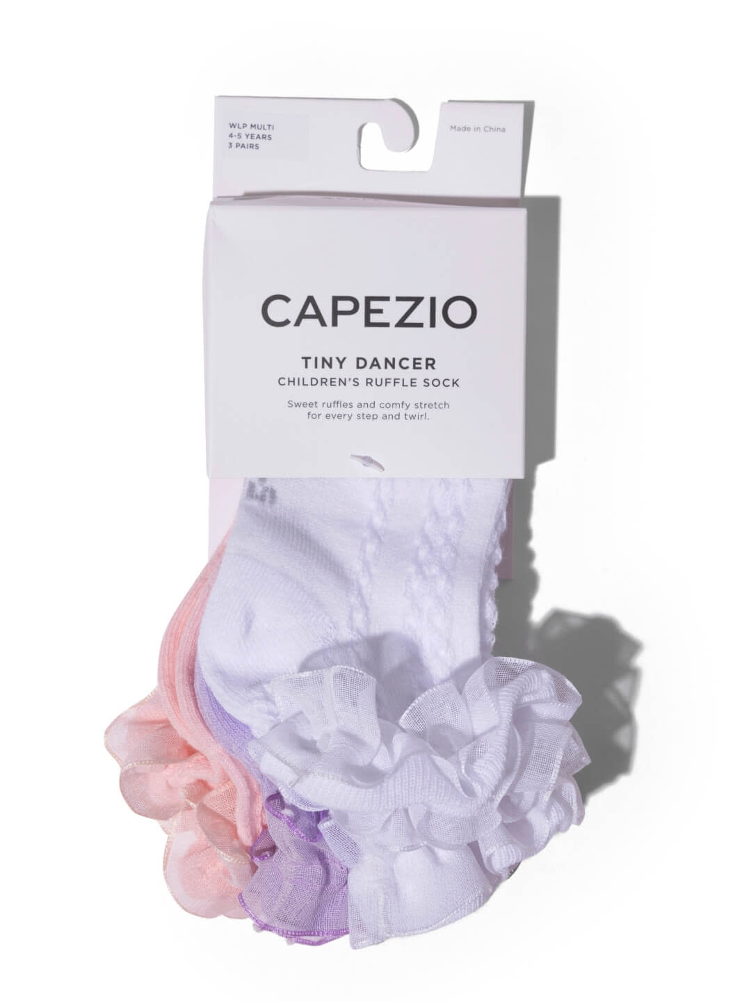 Capezio BG105C Children's Ruffle Sock (3-Pack)