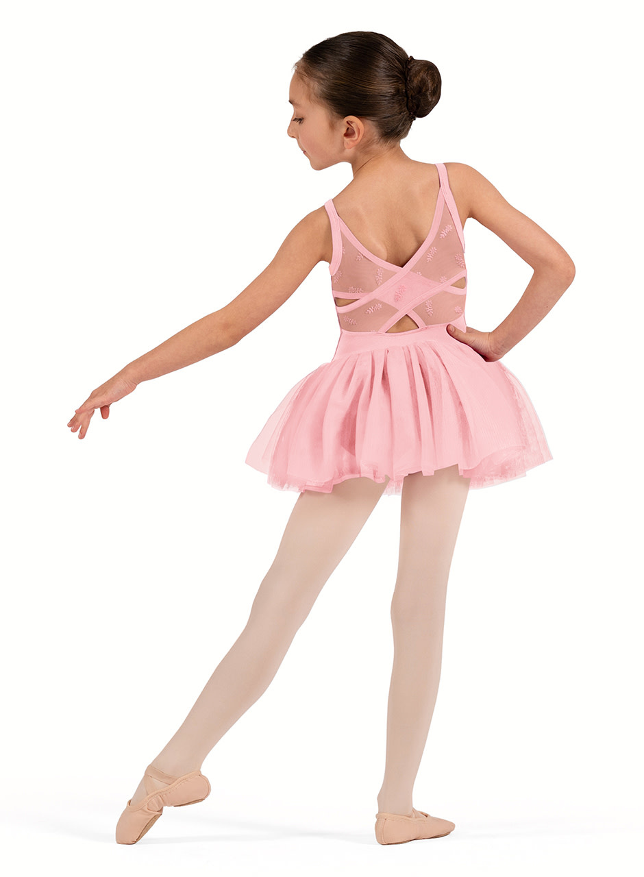 Bloch/Mirella Bloch Girls Gianna Floral Camisole Tutu Dress - CL70015