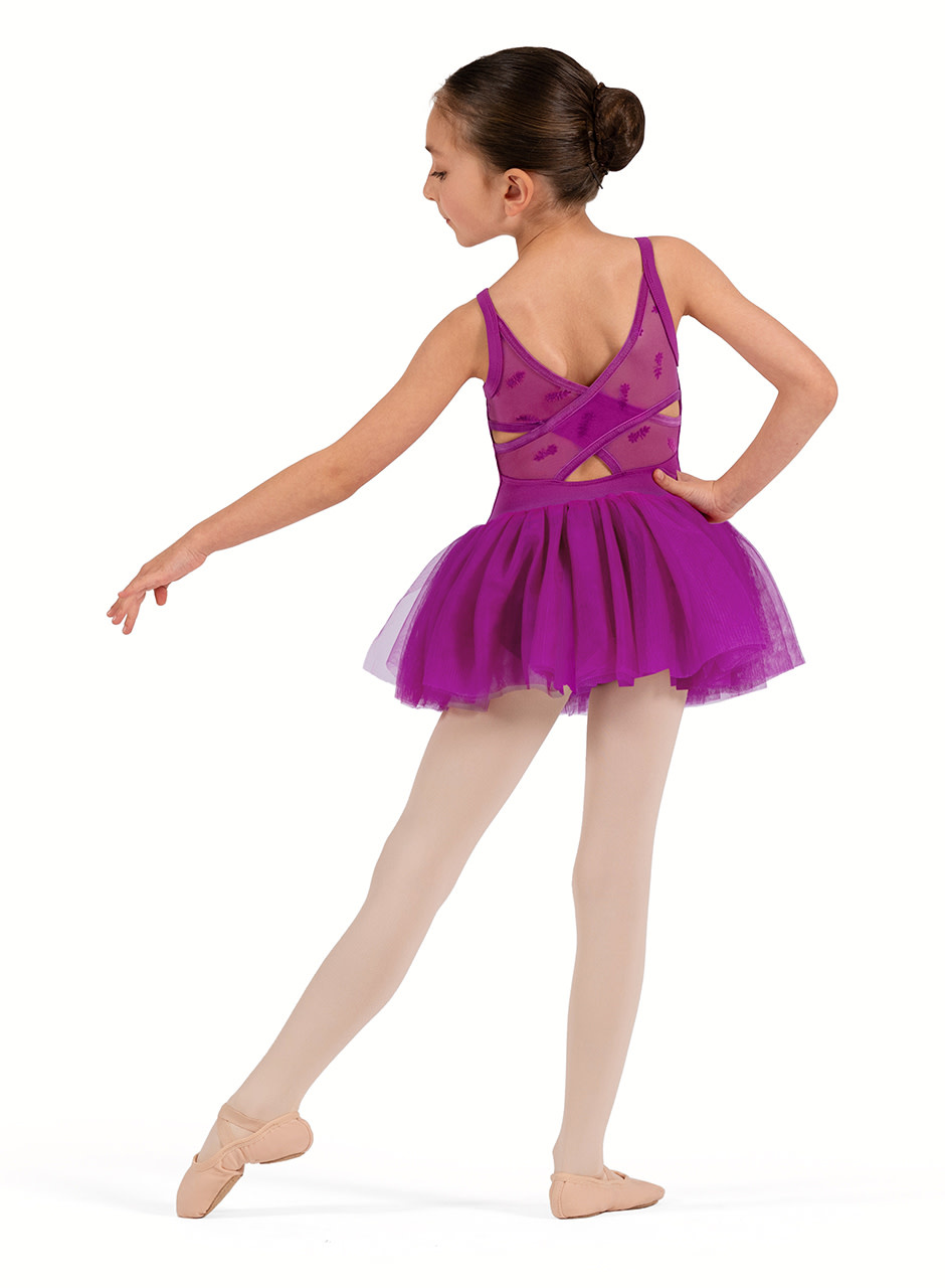 Bloch/Mirella Bloch Girls Gianna Floral Camisole Tutu Dress - CL70015