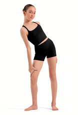 Bloch/Mirella Bloch Girls Isla Rib Camisole Crop Top - CZ30036