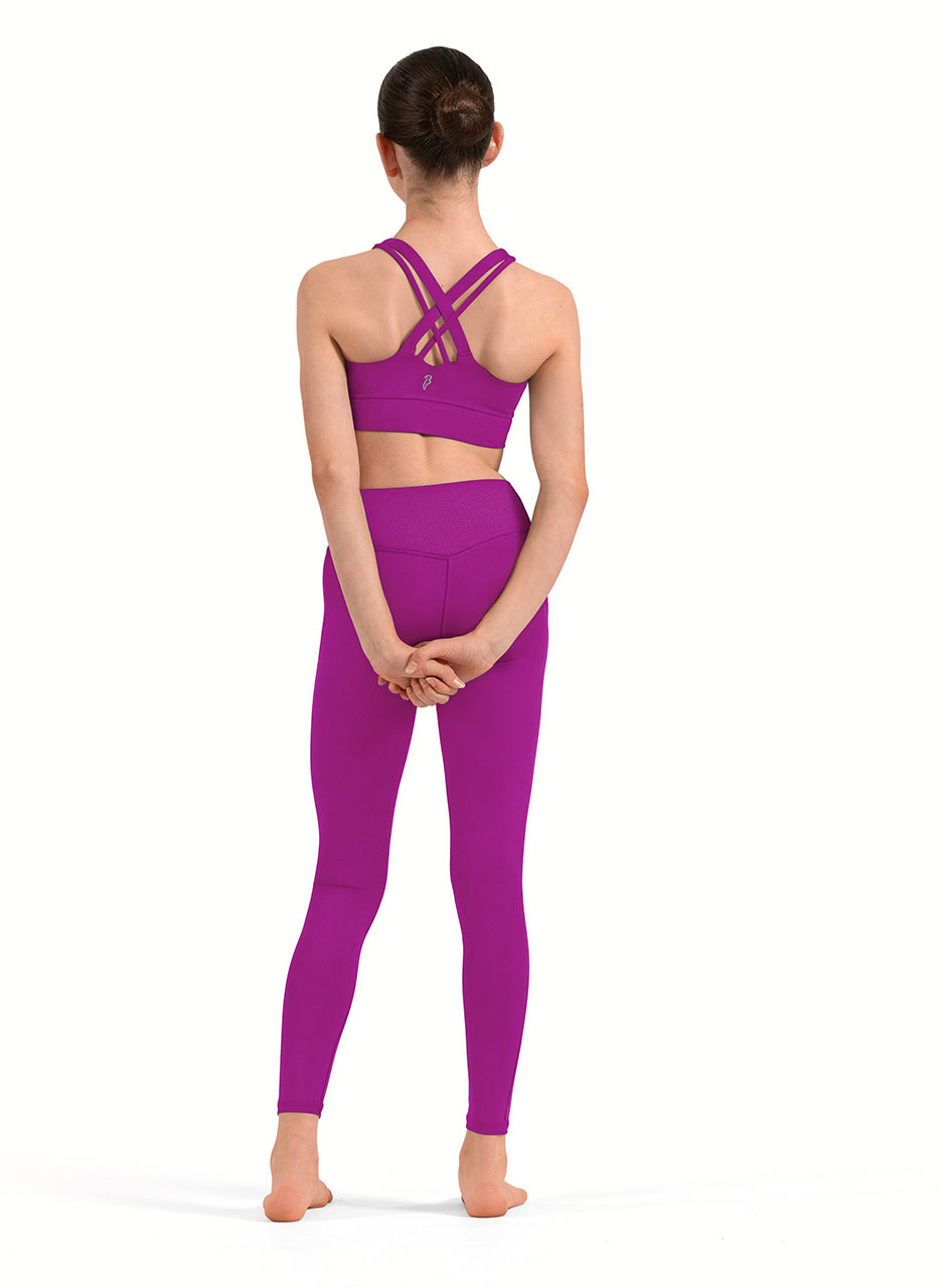 Bloch/Mirella Bloch Girls Ivy Cross Back Bra Top - CZ30037