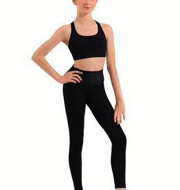 Bloch/Mirella Bloch Girls Lainey Rib High Waist Legging - CP80009