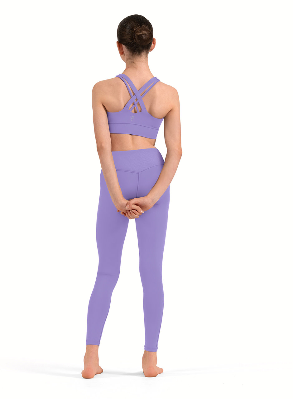 Bloch/Mirella Bloch Girls Lainey Rib High Waist Legging - CP80009