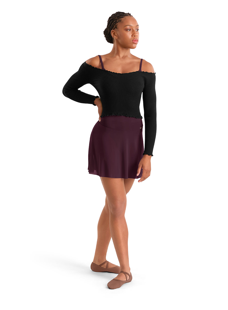 Bloch/Mirella Mirella Adagio Mesh Skirt - MS10005