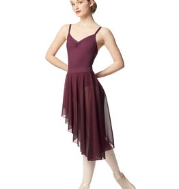 Lulli Dancewear Pull on Asymmetric Dance Skirt Dakini