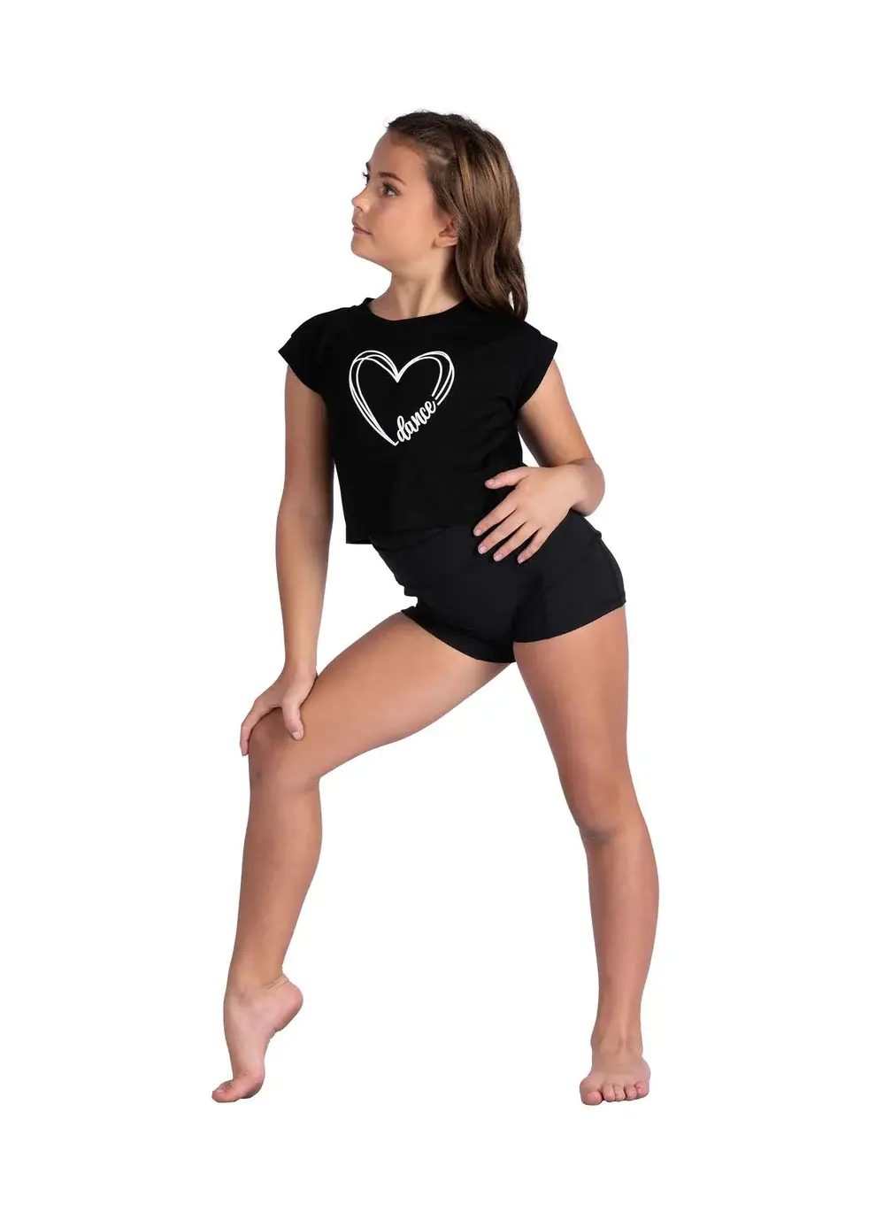 Danshūz 26306c Scribble Heart Tee