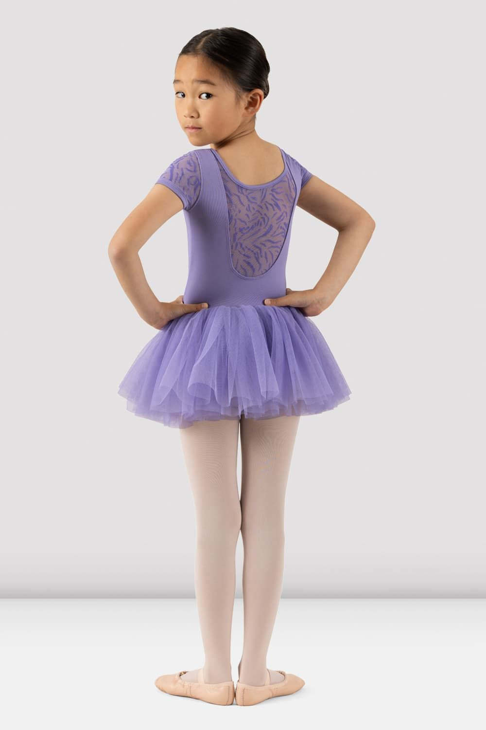 Bloch/Mirella Bloch Girls Holly Short Sleeve Tutu Dress - CL3332