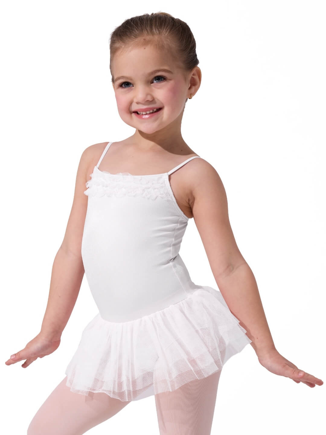 Capezio Girls Ruffle Yoke Tutu Dress - 11307C