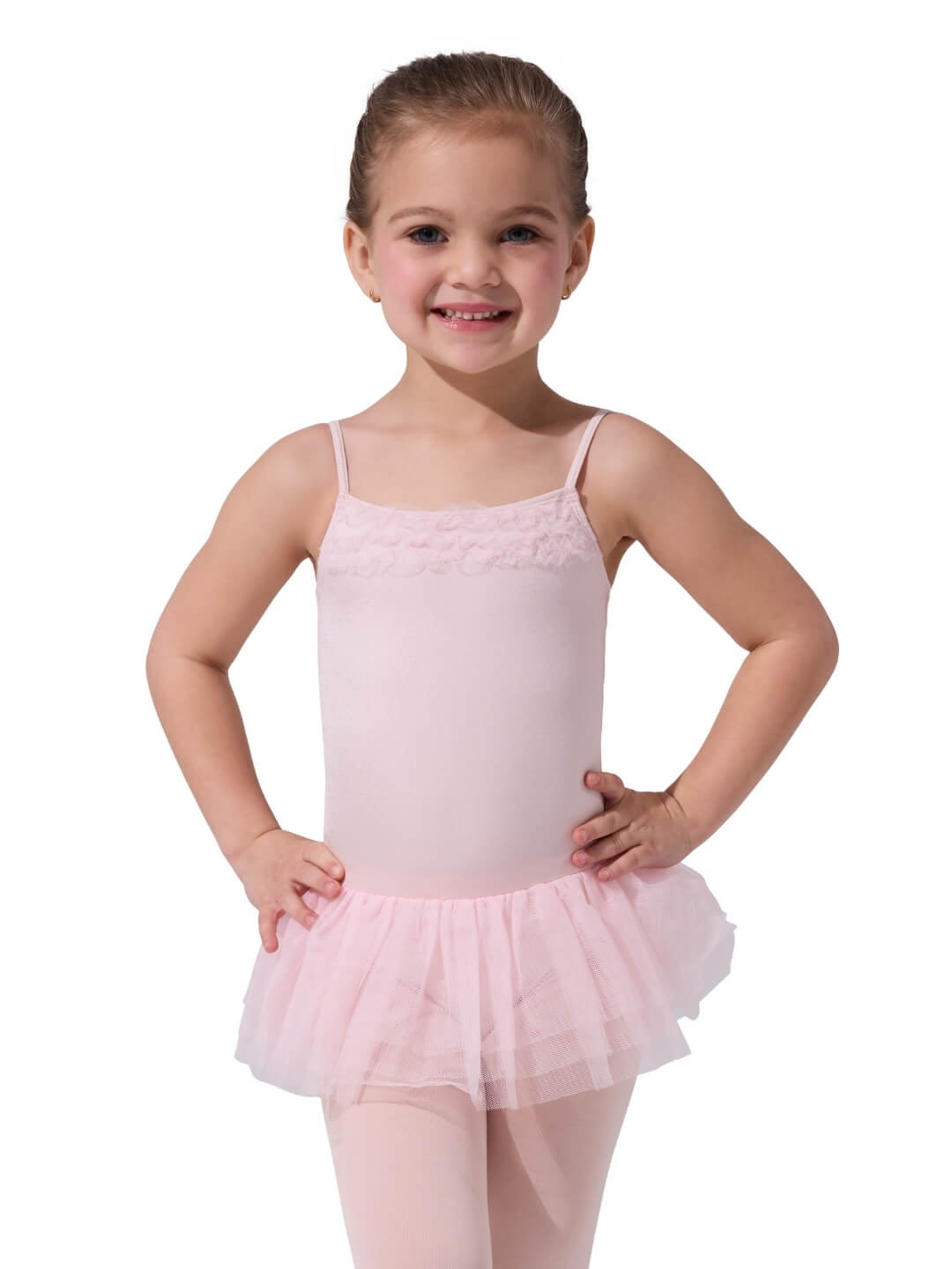 Capezio Girls Ruffle Yoke Tutu Dress - 11307C