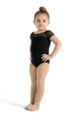 Capezio Capezio Girls' Mesh Yoke Short Sleeve Leotard - SE1039C
