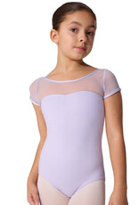 Capezio Capezio Girls' Mesh Yoke Short Sleeve Leotard - SE1039C