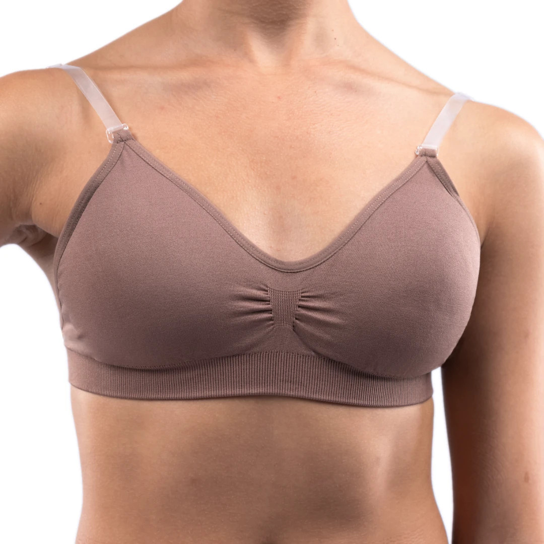 Silky Dance Clear Back Bra with Padding - SHDUBP
