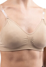 Silky Dance Clear Back Bra with Padding - SHDUBP