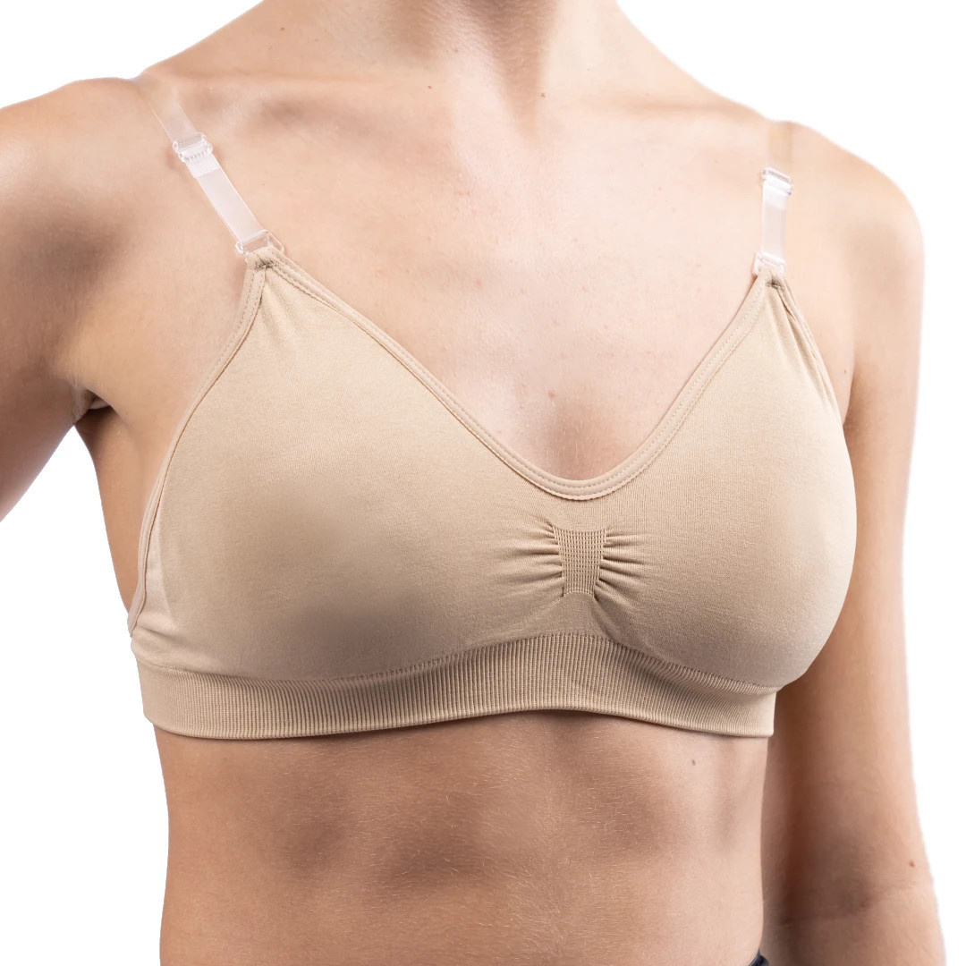 Silky Dance Clear Back Bra with Padding - SHDUBP