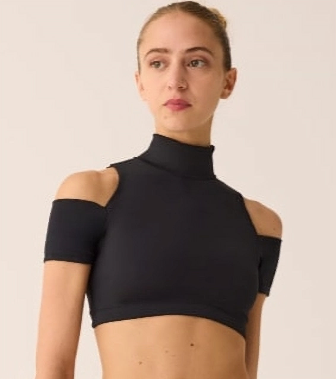 PRIDANCE Pridance Top Contemporanea Cold Shoulder Crop Top - 294