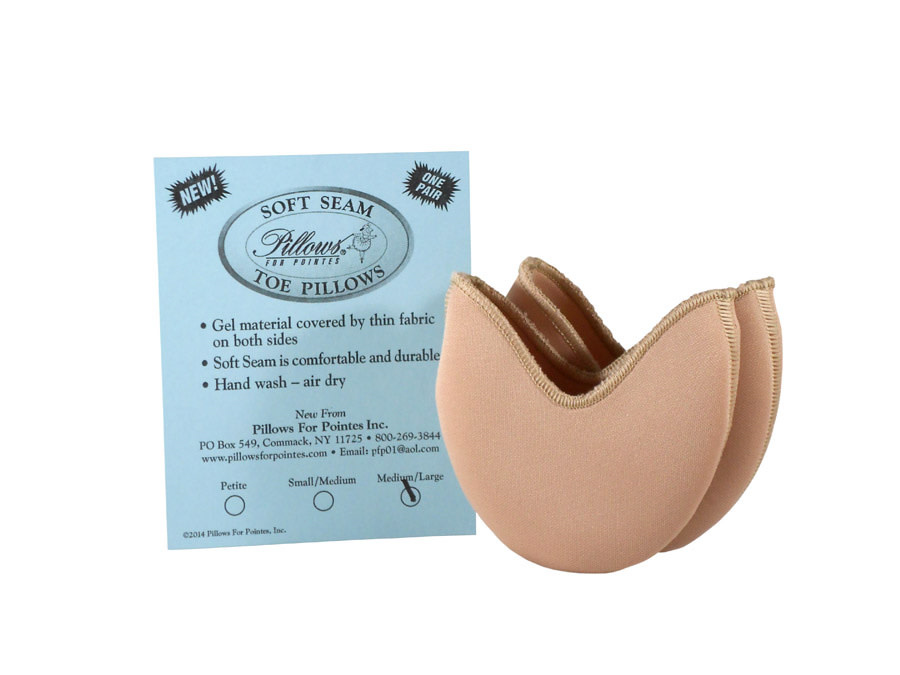 Pillows For Pointes Pillows For Pointes Soft Seam Toe Pillows S/M - SSTP