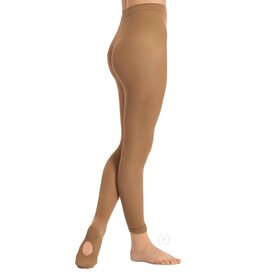 Eurotard Eurotard Womens TRUE NON-RUN Microfiber Convertible Tights - 210