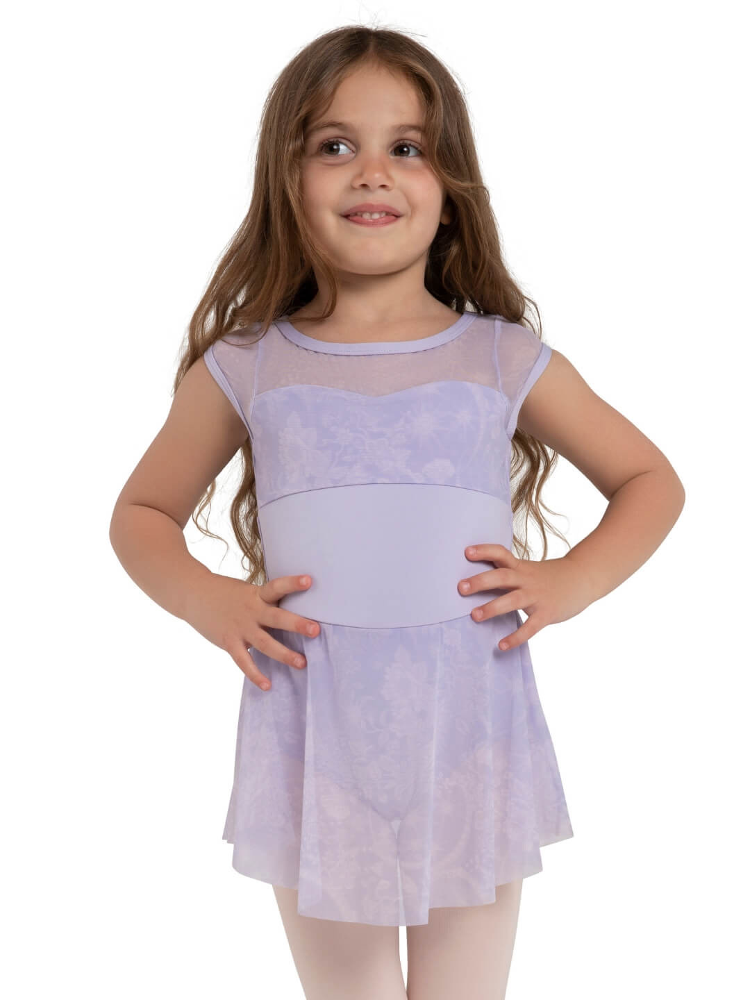 Capezio Capezio Girls Jewel Garden Opal Dress - 12289C