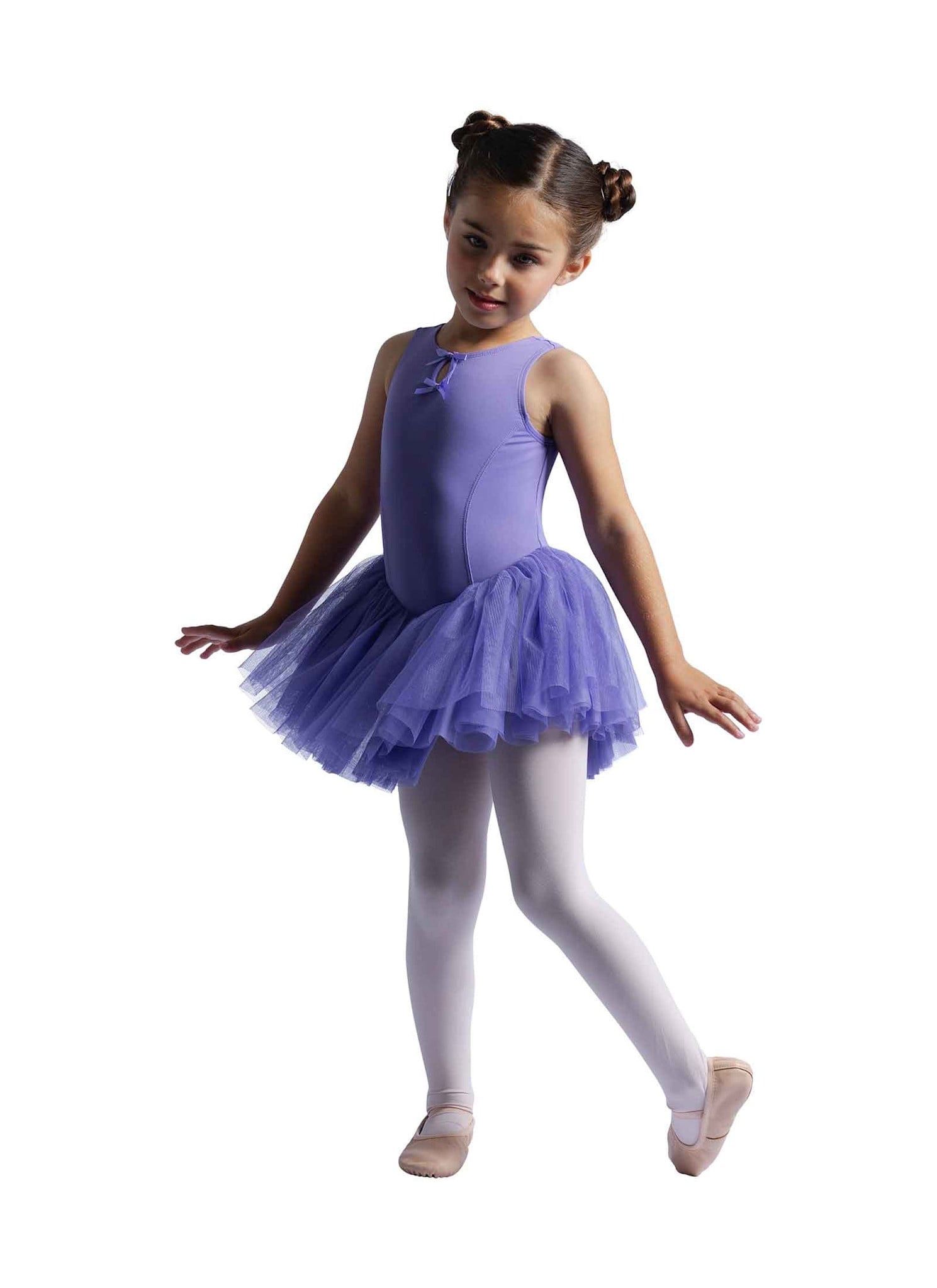 DANZNMOTION Danznmotion Kids Tatum Tank Dress - 26203C
