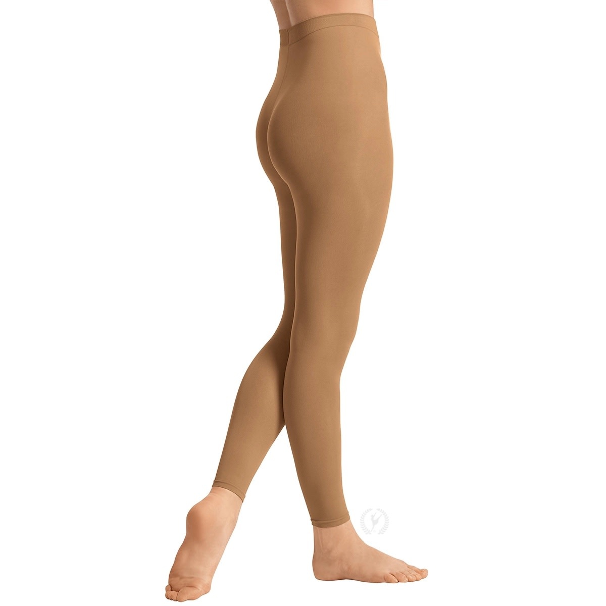 Eurotard Eurotard Womens TRUE NON-RUN Microfiber Footless Tights - 212