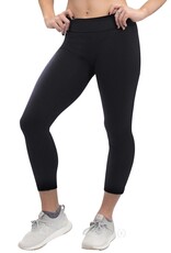 Eurotard Eurotard Unisex Seamless Microfiber Capri Leggings - 34945