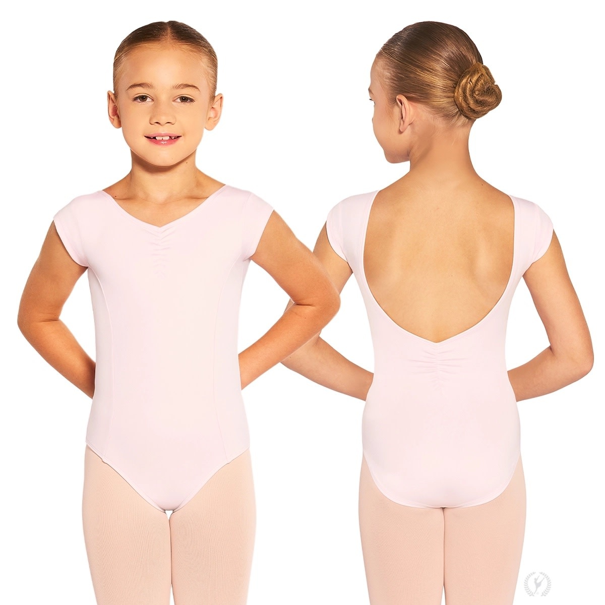 Eurotard Eurotard Girls Princess Seam Cap Sleeve Leotard - 4463C