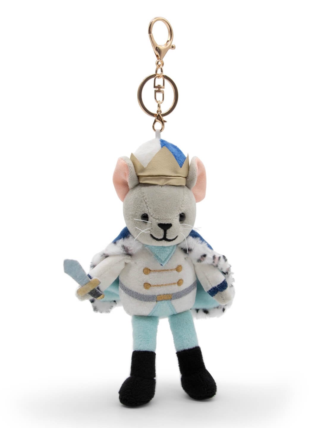 Capezio Capezio Mouse King Plush Charm Keychain - A3061