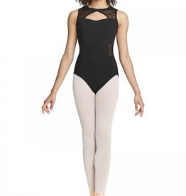 Bloch/Mirella Mesh Zip Back Tank Leo