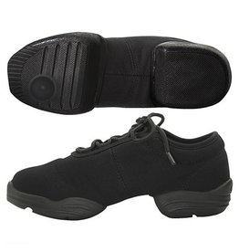 Capezio Capezio Black Canvas Dance Sneaker - Large Sizes