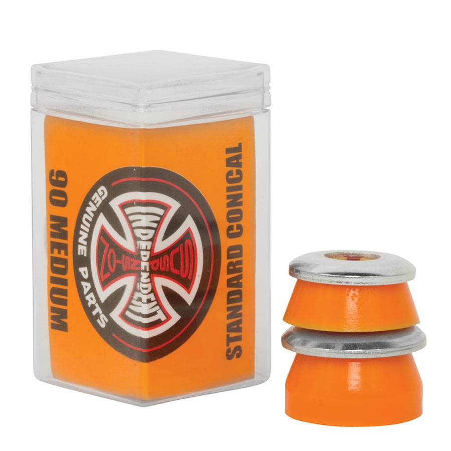 independent independent standard conical 90a orange medium bushings
