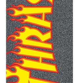 mob grip mob x thrasher yellow and orange flame 9in grip