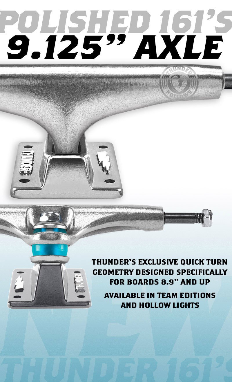thunder thunder polished 161 truck