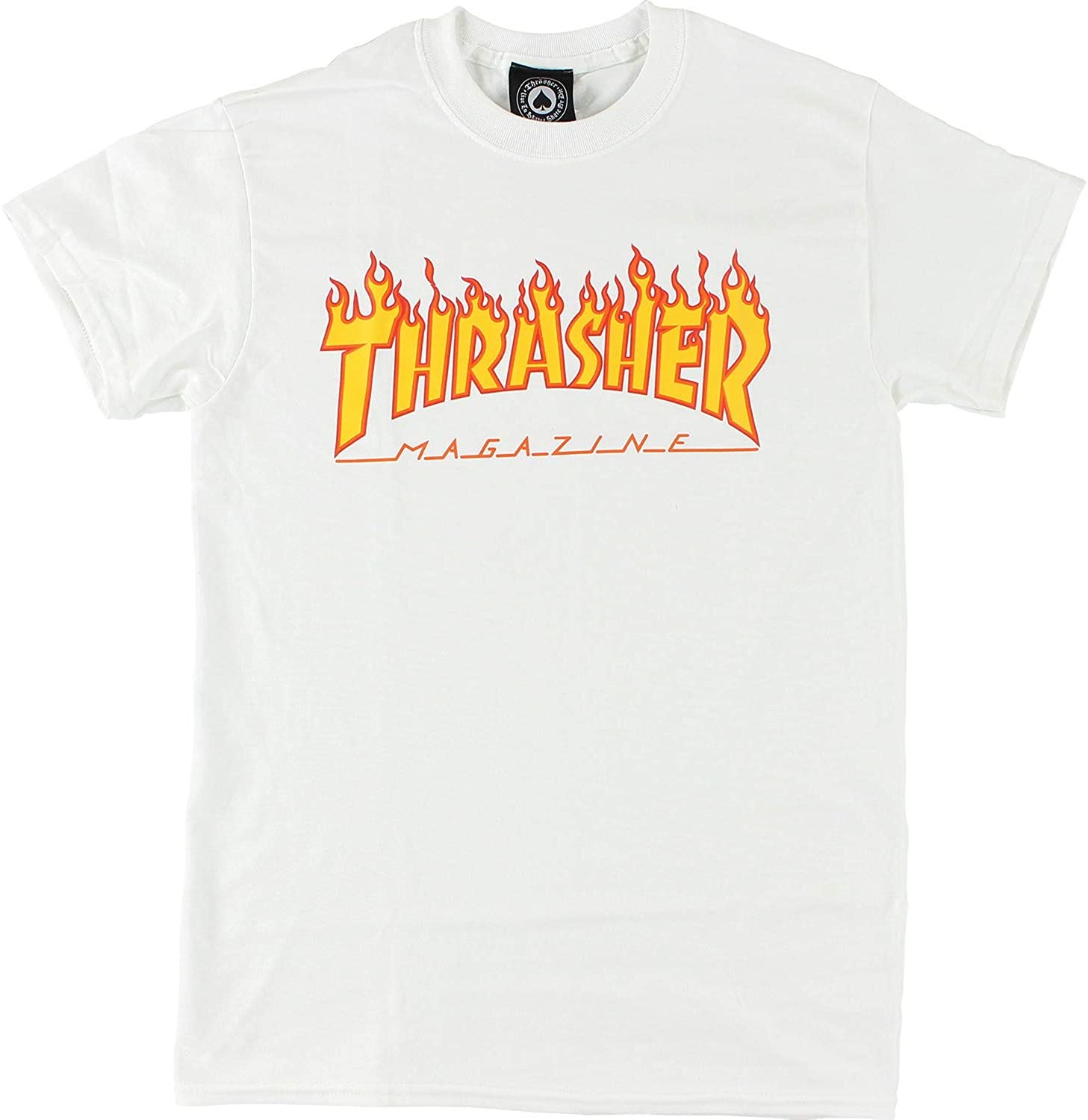 thrasher flame ss tee