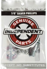 independent independent phillips 1in black silver hardware