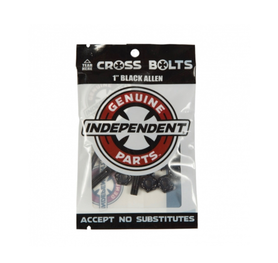 independent independent allen 1in black hardware