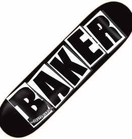 baker baker brand logo black white 8.25 deck