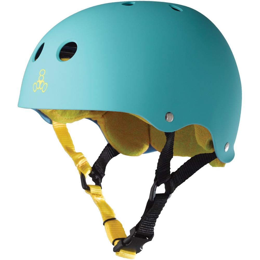 triple 8 helmet brainsaver baja teal 